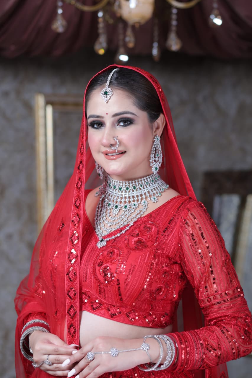 Bridal Reception Look