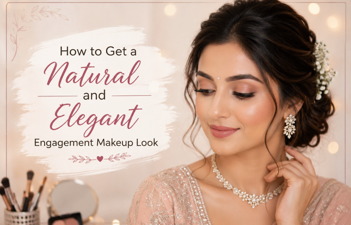 How to Get a Natural and Elegant Engagement Makeup Look
