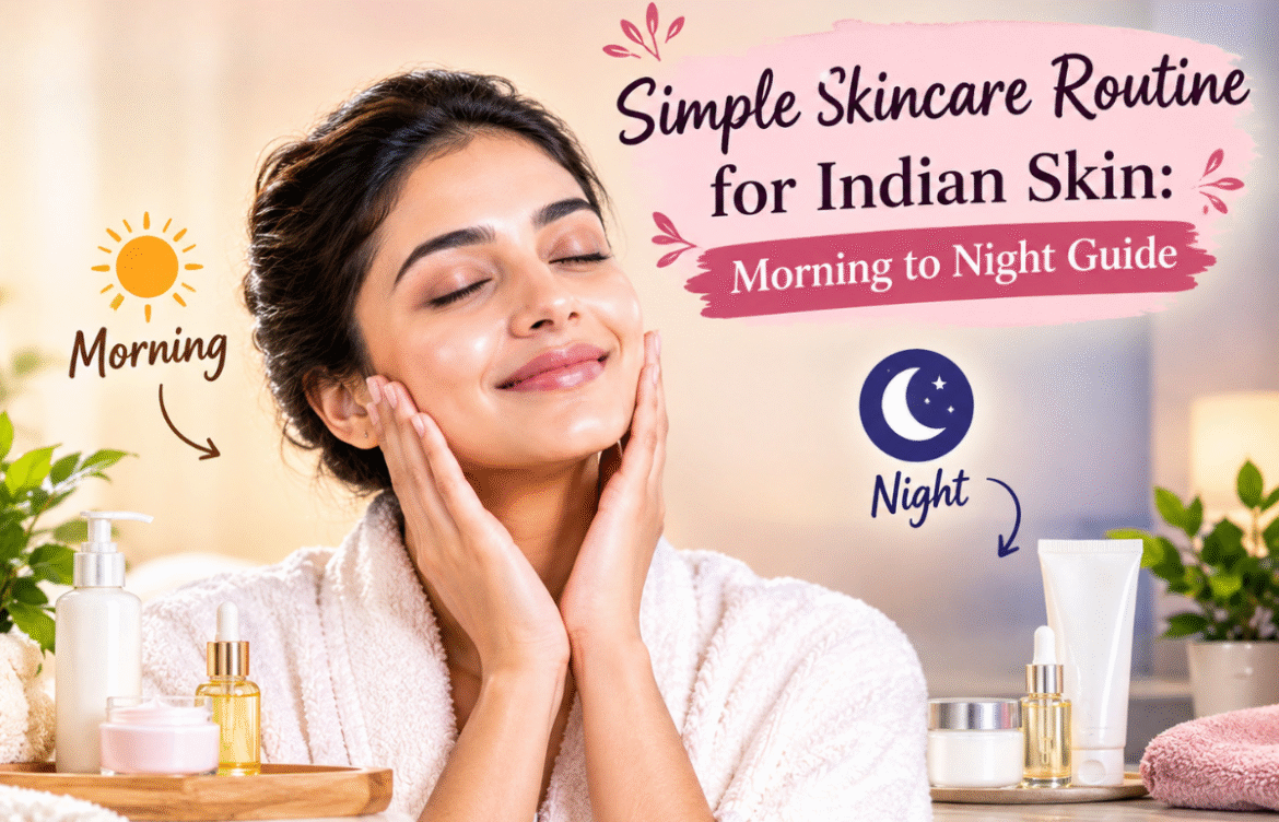 Simple Skincare Routine for Indian Skin: Morning to Night Guide